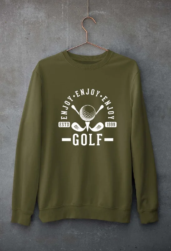 Golf Unisex Sweatshirt for Men/Women Hoodie with Full-Zip Functional Layering