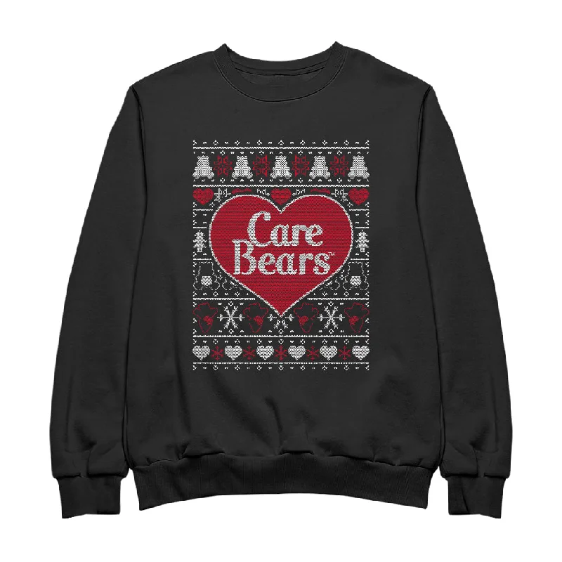 Care Bears Christmas Tenderheart Bear Love Hearts Women's Sweatshirt Hoodie with Logo Branding Identity