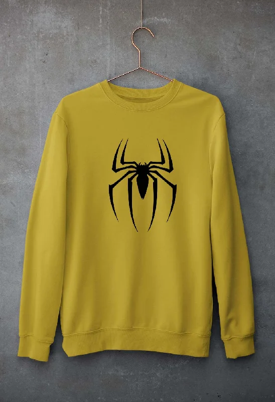 Spiderman Unisex Sweatshirt for Men/Women Hoodie with Contrast Stitching Detailed Premium