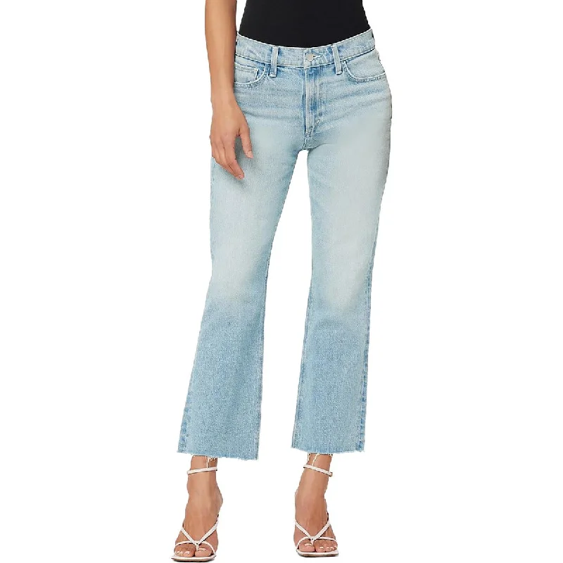 Joe's Womens Callie High Rise Cropped Bootcut Jeans Trendy Bootcut High-Waisted Jeans