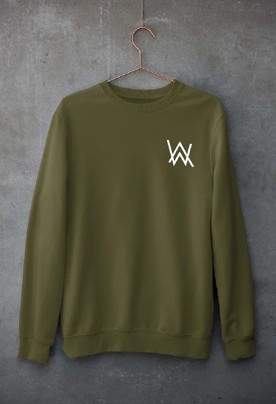 Alan Walker Logo Unisex Sweatshirt for Men/Women Hoodie with Embroidery Detailed Premium