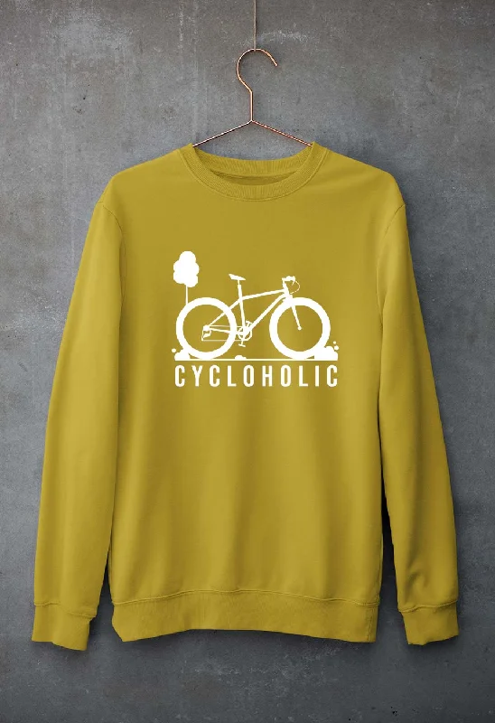 Cycloholic Unisex Sweatshirt for Men/Women Hoodie with Applique Textured Unique