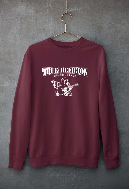 True Religion Unisex Sweatshirt for Men/Women Hoodie with Logo Branding Identity