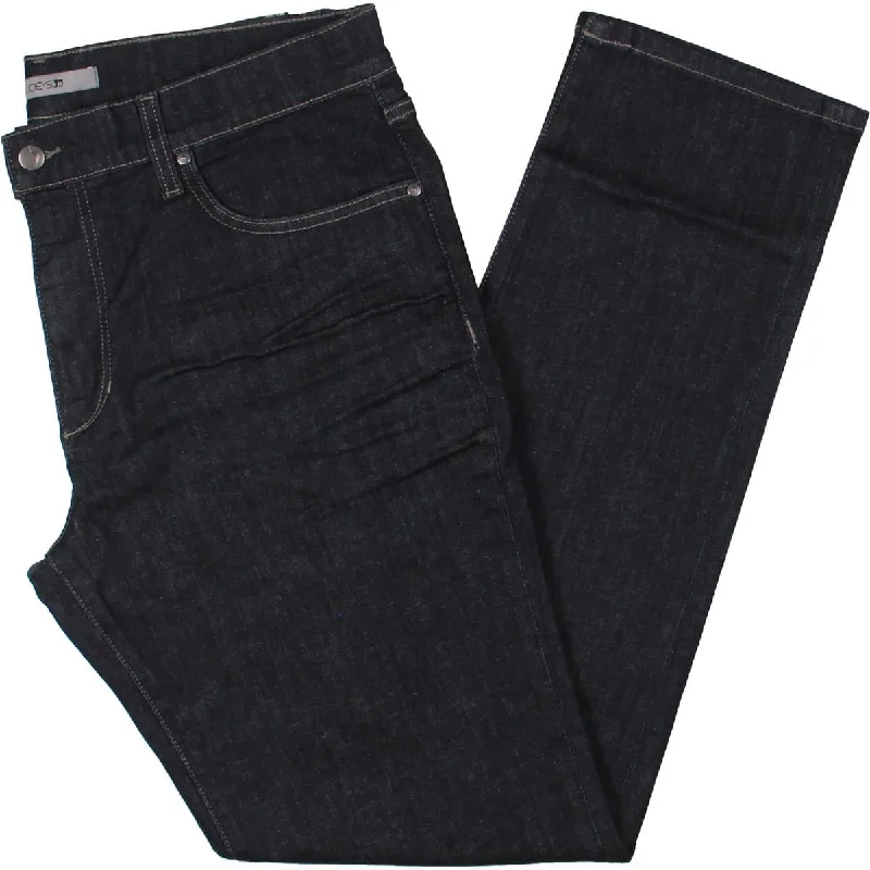 Joe's Jeans Mens Slim Fit Dark Wash Skinny Jeans Elegant Wide-Leg Jeans