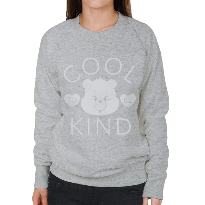 Care Bears Tenderheart Bear Cool To Be Kind White Print Women's Sweatshirt Hoodie with Bell Sleeves Flared Feminine Care Bears Tenderheart Bear Cool To Be Kind White Print Women's Sweatshirt Hoodie with Bell Sleeves Flared Feminine