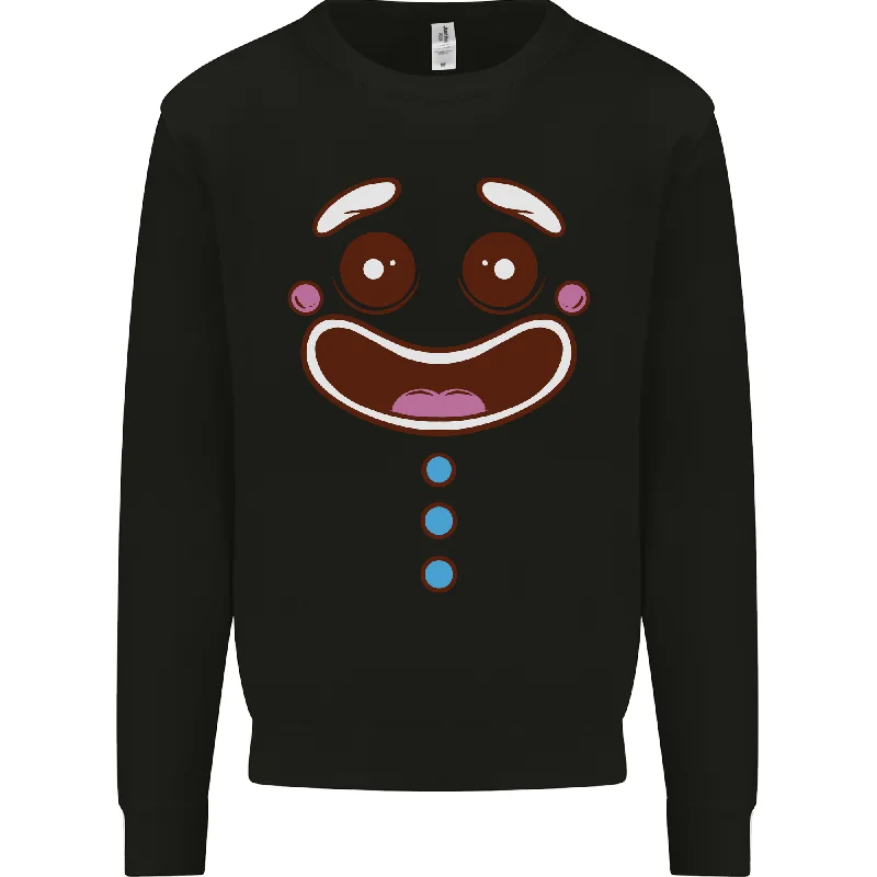 A Gingerbread Man Mens Sweatshirt Jumper Oversized Hoodie Comfort Casual