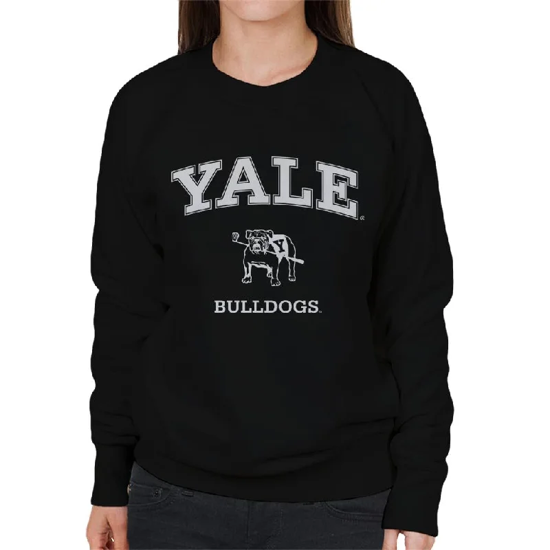 Yale University Bulldogs Women's Sweatshirt Oversized Hoodie Comfort Casual