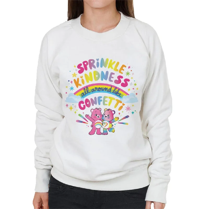 Care Bears Togetherness Bear Sprinkle Kindness Women's Sweatshirt Hoodie with Monochrome Minimalist Simple Care Bears Togetherness Bear Sprinkle Kindness Women's Sweatshirt Hoodie with Monochrome Minimalist Simple