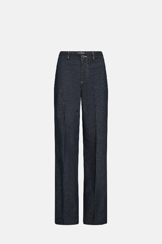 Inez Jean Mood Indigo Comfortable Drawstring Waist Jeans