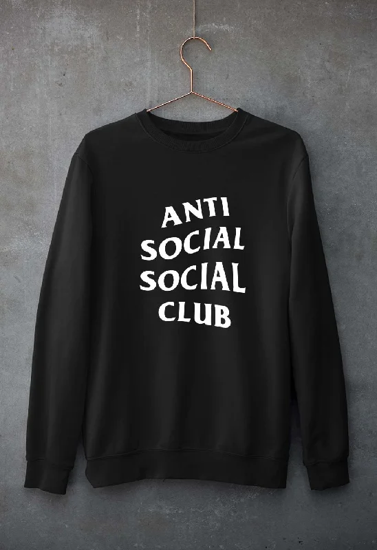 Anti Social Social Club Unisex Sweatshirt for Men/Women Hoodie with Oversized Fit Loose Comfortable