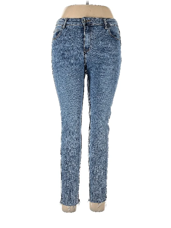 Jeans Stylish Paperbag Waist Denim