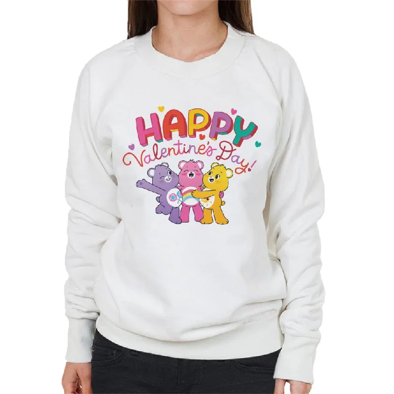 Care Bears Unlock The Magic Happy Valentines Day Women's Sweatshirt Hoodie with Illustration Artistic Creative Care Bears Unlock The Magic Happy Valentines Day Women's Sweatshirt Hoodie with Illustration Artistic Creative