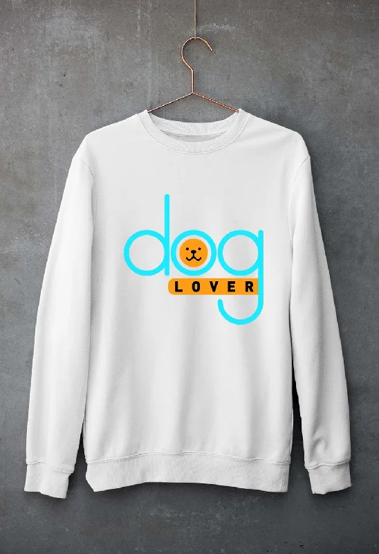 Dog Lover Unisex Sweatshirt for Men/Women Hoodie with Hem Lace Feminine Delicate