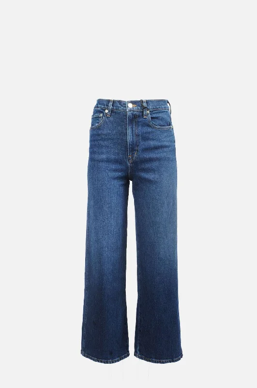 Merida Jean Tulum Wash Fashionable Raw Edge Jeans