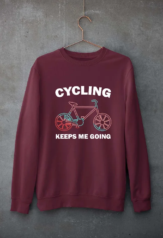 Cycling Unisex Sweatshirt for Men/Women Hoodie with Color Block Contrast Stylish