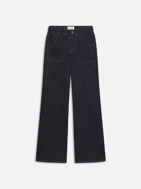 Modern Pocket Jean -- Rinse Comfortable Folded Hem Jeans