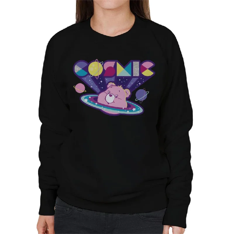 Care Bears Cosmic Space Women's Sweatshirt Hoodie with Slim Fit Tailored Modern