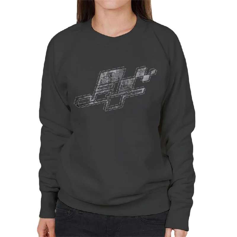 JT Racing Flag Logo Women's Sweatshirt Hoodie with Toggle Buttons Decorative Unique