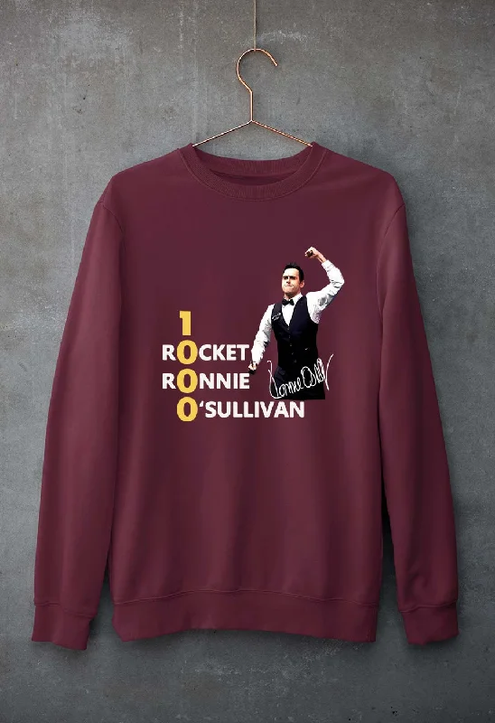 Ronnie O'Sullivan Snooker Unisex Sweatshirt for Men/Women Hoodie with Drawcord Adjustable Secure