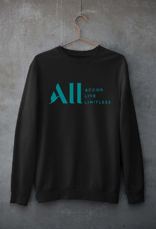 ACCOR LIVE LIMITLESS (ALL) Unisex Sweatshirt for Men/Women Hoodie with Embroidery Detailed Premium