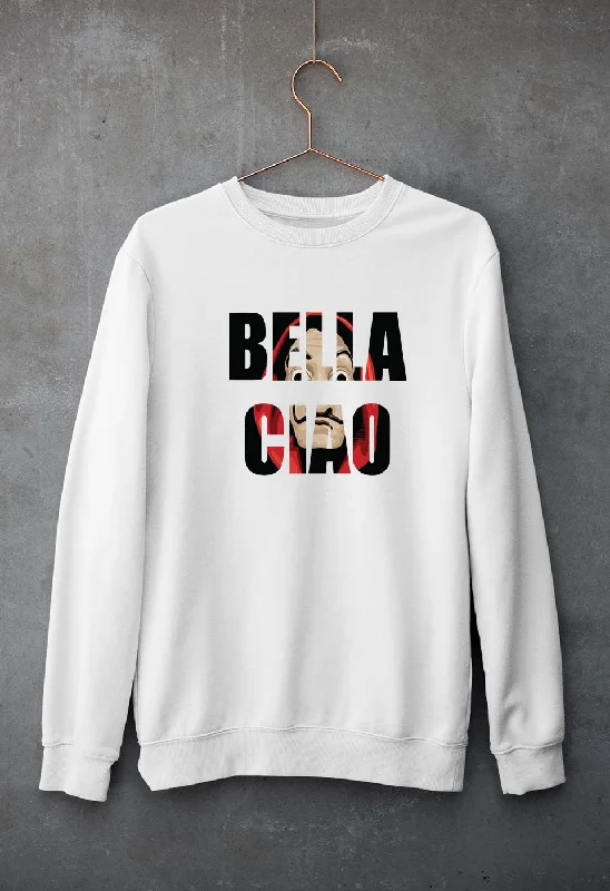 Money Heist Bella Ciao Unisex Sweatshirt for Men/Women Hoodie with Camouflage Military Edgy