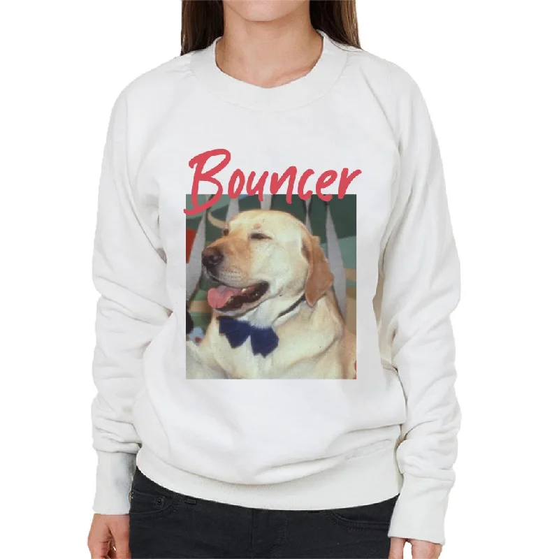 Neighbours Bouncer The Dog Women's Sweatshirt Hoodie with Illustration Artistic Creative