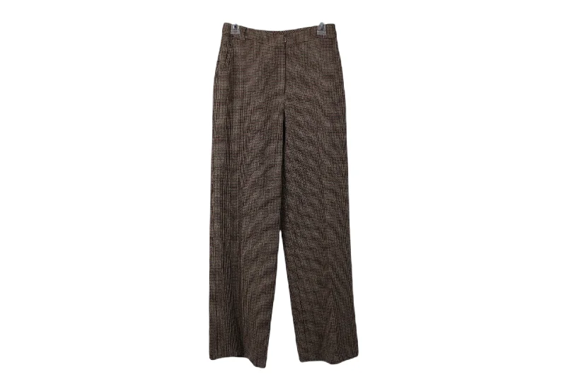 Rena Rowan Wool Houndstooth Pants | 4 Fashionable Tapered Leg Pants