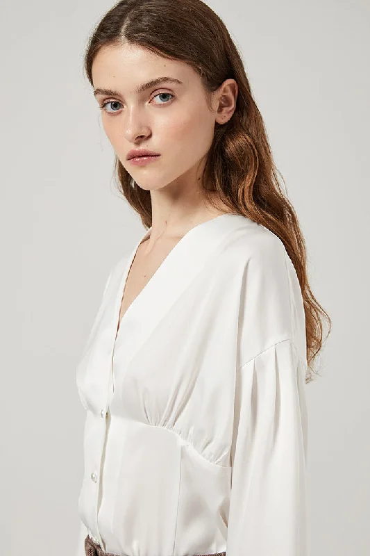 Choose Party | Theia Blouse Bell Sleeve Blouse