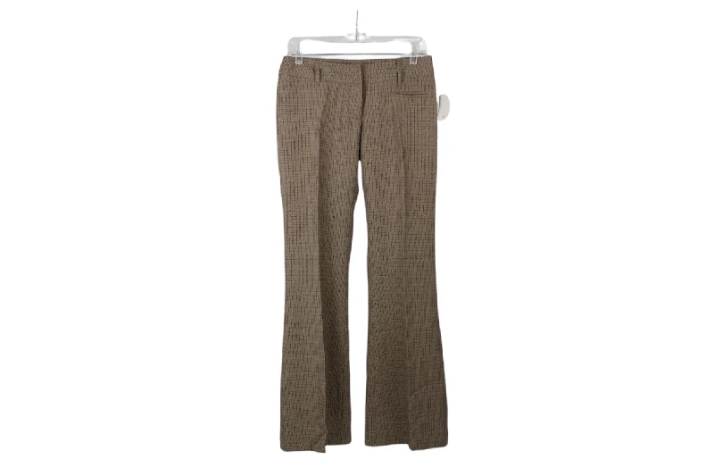 NEW H&M Divided Brown Plaid Pants | 6 Casual Lounge Pants