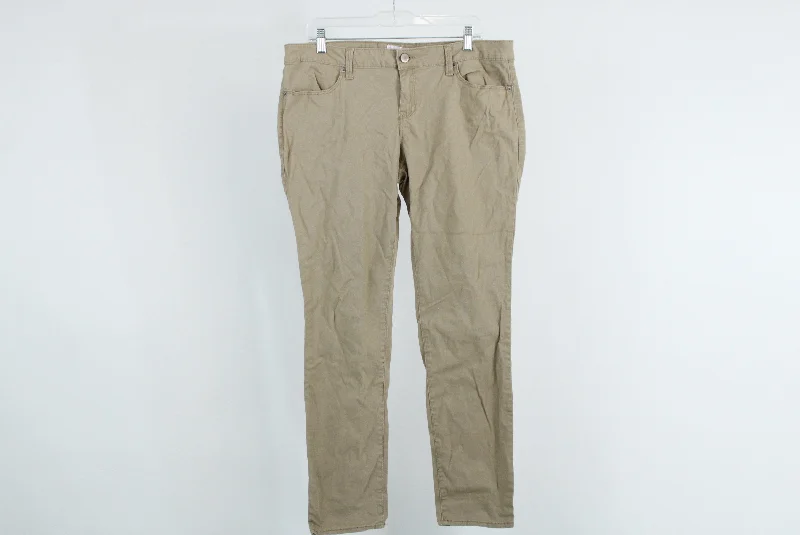 No Boundaries Khaki Skinny Pants | 17 Comfortable Denim Leggings