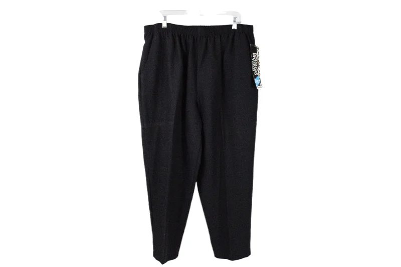 NEW Briggs Black Pant | 22W Cozy Jogger Leggings