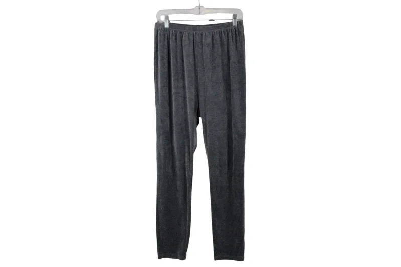 Woman Within Super Soft Velour Pant | M 14/16 High-Waist Yoga Pants