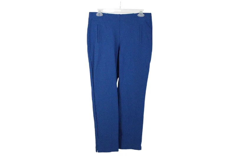 Blue Stretch Pants | 10 Chic Wool Trousers