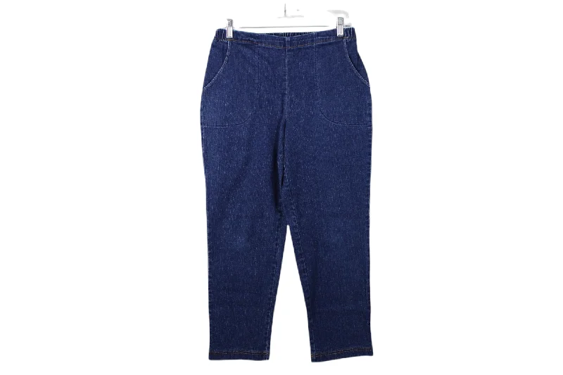 Croft & Barrow Denim Pants | 10 Petite Short Slim-Fit Leggings