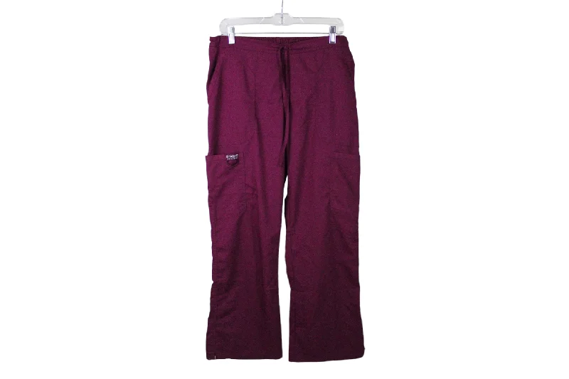 Cherokee Workwear Magenta Scrub Pants | M Petite Casual Yoga Pants