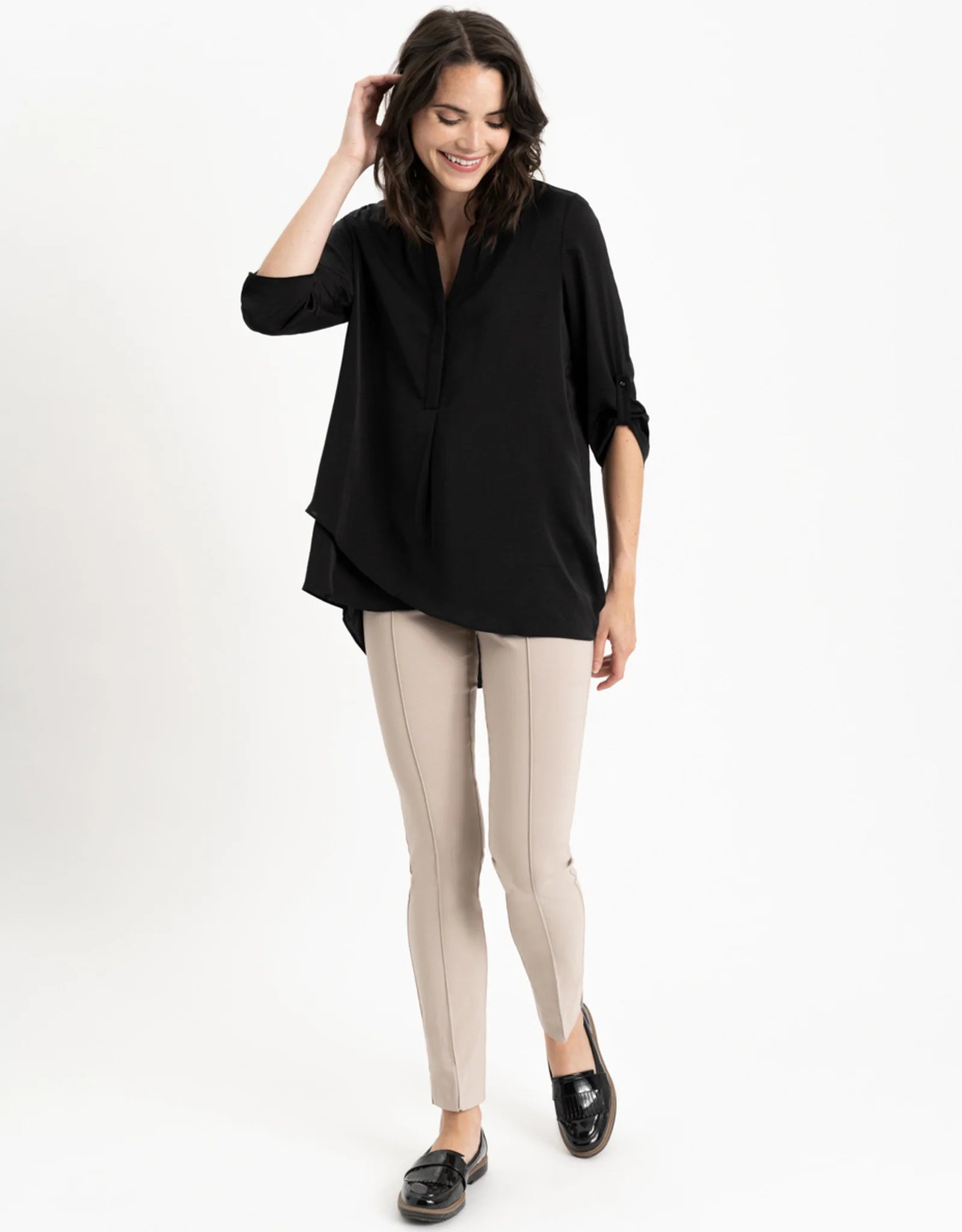 Renuar Collection Airflow Blouse, Style #R5517 Casual Relaxed Fit Blouse