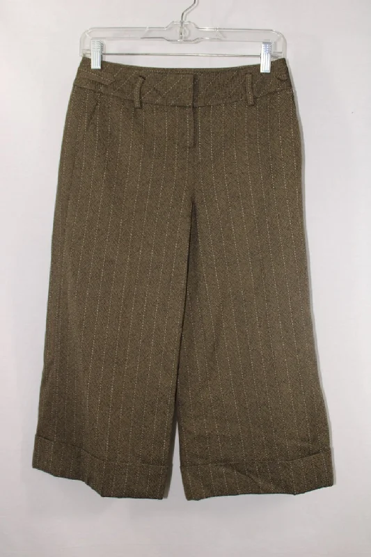 LOFT Wool Capri Pants | Size 2 Petite Classic Cropped Pants