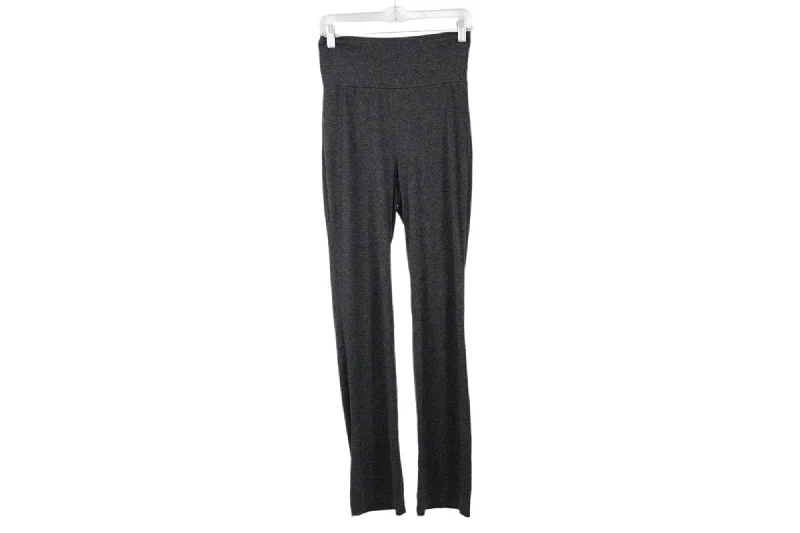 Gray High Waisted Lounge Pants | S Cozy Fitted Pants