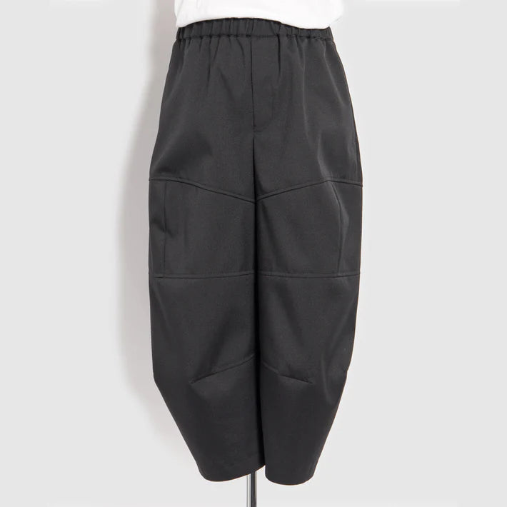 BLACK Comme des Garçons Gabardine Pants (Black) Stylish Casual Pants