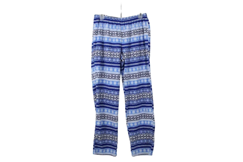 Jammies For Your Families Blue PJ Pants | M Sleek Black Pants