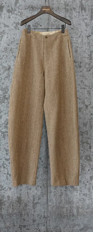 UMA WANG Pollock Pants (Tan) Soft Sweatpants Style