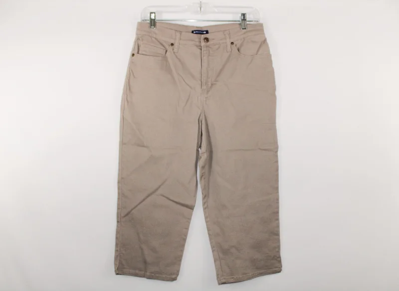 Architect Tan Capri Pants | Size 6 Comfortable Maternity Pants