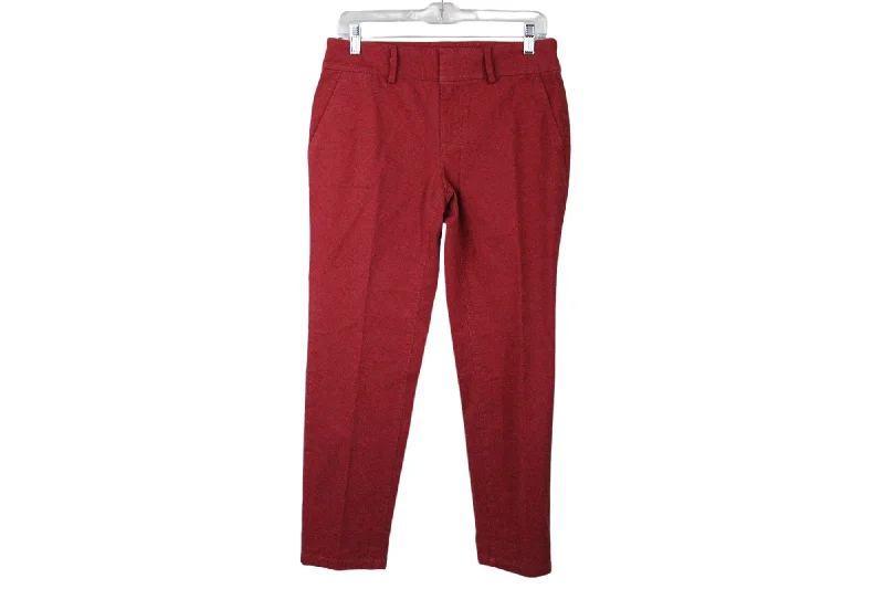 LOFT Terracotta Pants | 6 Petite Classic Cropped Pants