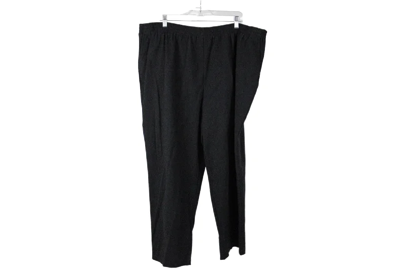 Vintage Only Necessities Black Cotton Blend Pants | 28WP Fashionable Sporty Pants