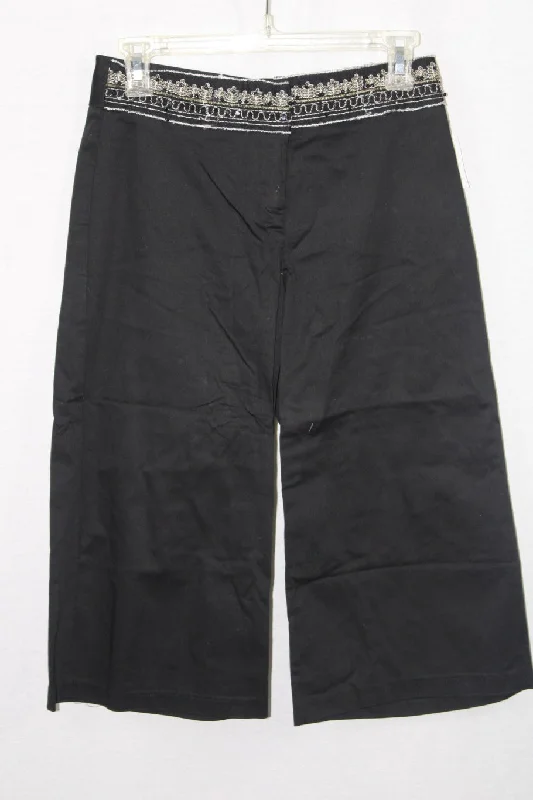 Heart Soul Capri Pants | Size 3 Elegant Silk Pants