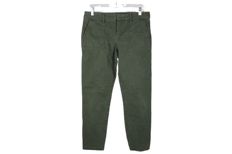 Old Navy Pixie Olive Green Pant | 6 Classic Straight Pants