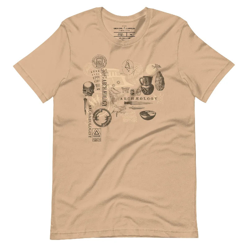 Archaeology Graphic Tee Fleece Nylon Spandex