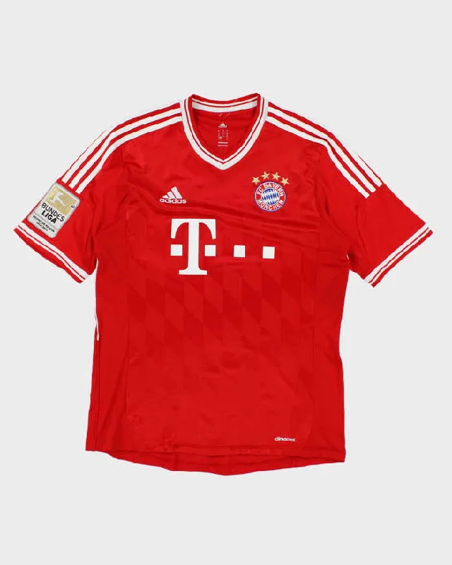 Bayern Munich FC 2013/14 Home Shirt - M Cashmere Blend Cotton Blend Poly Blend