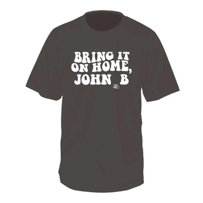 Bring It On Home Short Sleeve T-Shirt Collared Crew Neck Turtle Neck