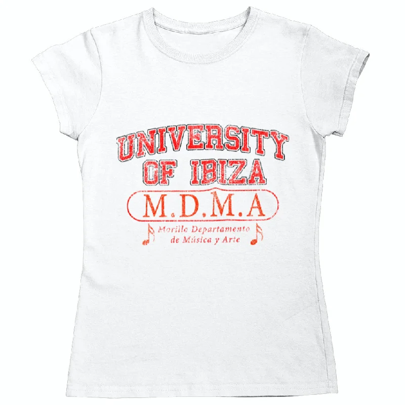 University of Ibiza Women's T-shirt Music Department Plaid T-Shirt Polka Dot Checkered